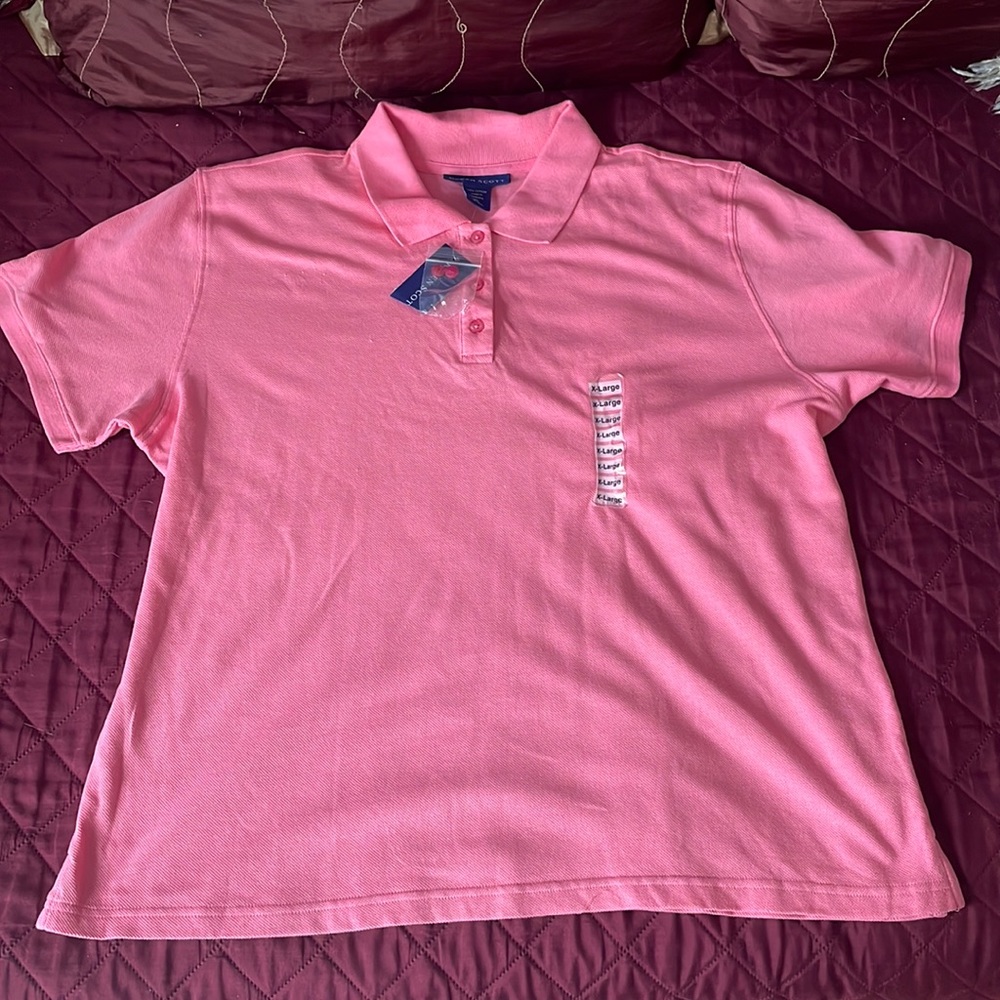 Karen Scott Collared Tshirt Size XL